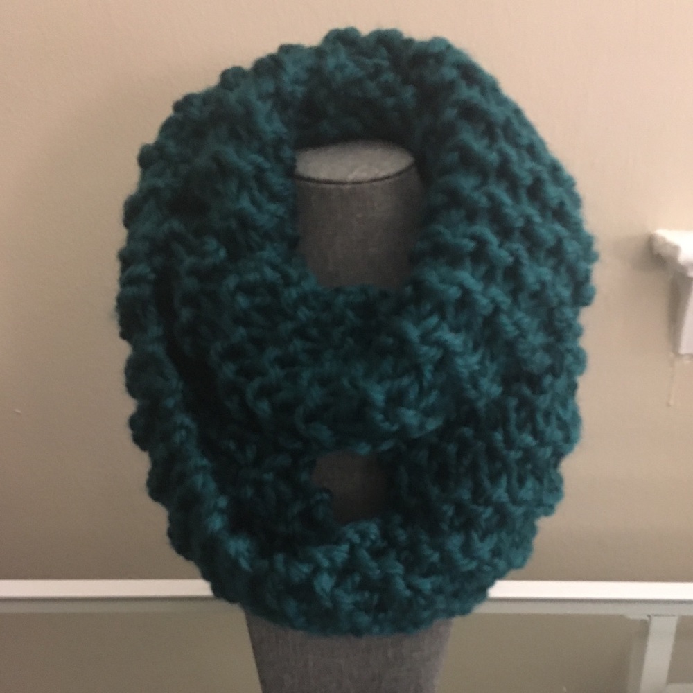Dark Tea Long Infinity Scarf